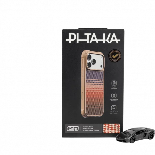 Чохол Pitaka Cairn Military Grade Protective для iPhone 18 Pro/17 Pro Sunset