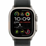 б/у Apple Watch Ultra 2 GPS + LTE 49mm Natural Titanium Case with Black Trail Loop M/L