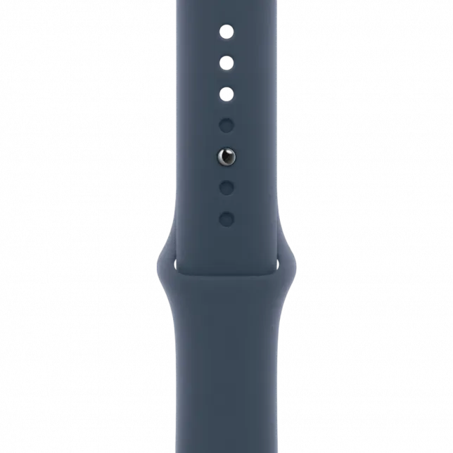 б/у Apple Watch Series 9 41mm Silver Aluminum Case with Storm Blue Sport Band S/M