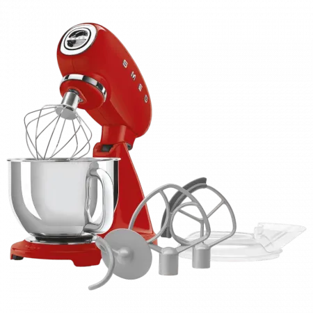 Планетарний міксер Smeg 1000 Вт (Red)