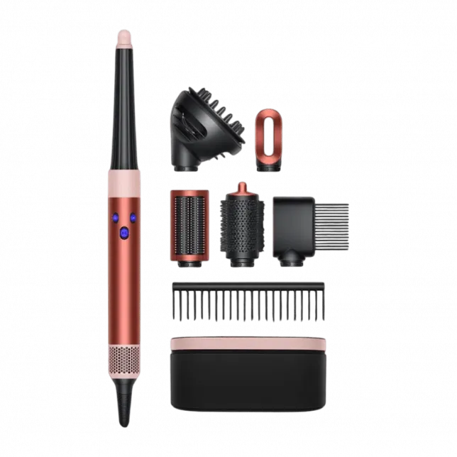 Стайлер для кучерявого волосся Dyson Airwrap i.d. Curly+Coily (Strawberry Bronze/Blush Pink)