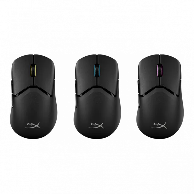 Миша HyperX Pulsefire SAGA PRO, RGB, USB-A/WL/BT, чорний