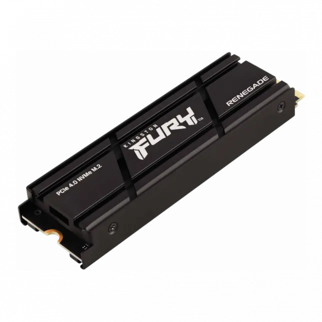 Накопичувач SSD Kingston M.2 4TB PCIe 4.0 FURY Renegade + радіатор