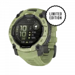 Смарт-годинник Garmin Instinct 3 50 мм, AMOLED Fern Green зелений з Fern Green зеленим силіконовим ремінцем