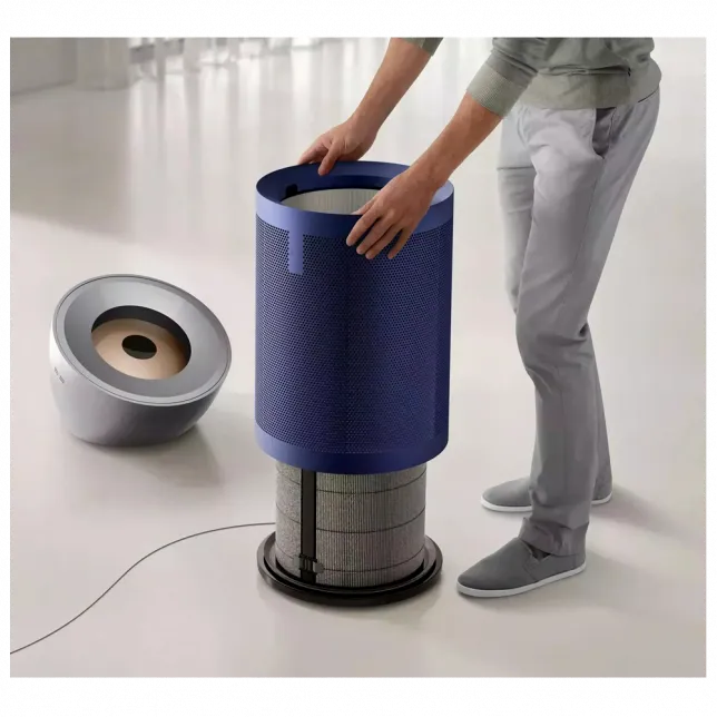 Очищувач повітря Dyson Purifier Big + Quiet Formaldehyde BP03 (Bright Nickel/Prussian Blue)