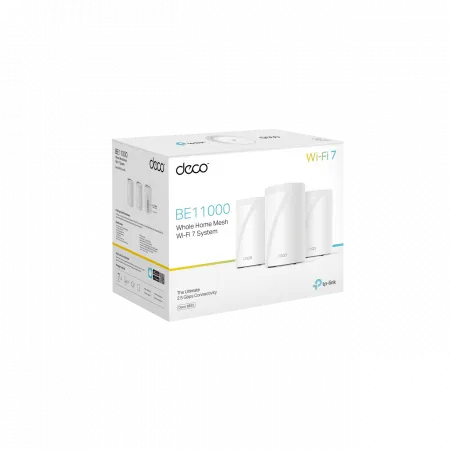 Система WiFi-Mesh TP-LINK Deco BE65 BE11000, 4x2.5GE LAN/WAN, 1xUSB 3.0, 3 мод