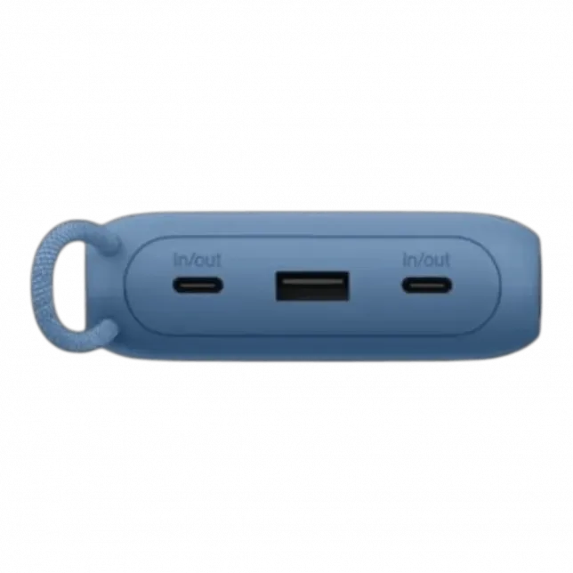 Повербанк Belkin 20000mAh 20W 2xUSB-C/1xUSB-A with Display Blue