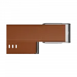 Ремінець Whoop LeatherLuxe Straight Band для Whoop MG Band Chestnut/Cream with Titanium (L/XL)