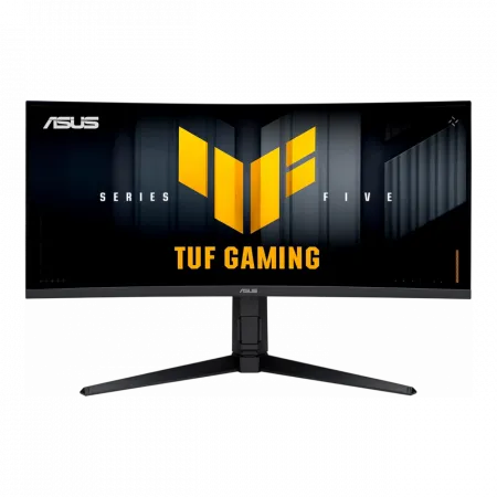 Монітор Asus 34" TUF Gaming VG34WQML5A 2xHDMI, 2xDP, 3xUSB, MM, VA, 3440x1440, 21:9, 250Hz, 0.5ms, sRGB 130%, CURVED, FreeSync, HAS, HDR400