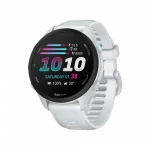 Смарт-годинник Garmin Forerunner 70 Whitestone з білим силіконовим ремінцем