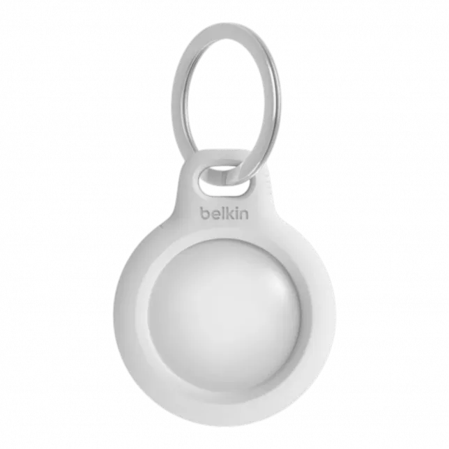 Брелок з кільцем Belkin для AirTag Secure Holder with Key Ring White