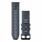 Ремінець QuickFit 26 мм, Granite Blue синьо-сірий силіконовий