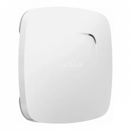 Датчик диму і чадного газу Ajax FireProtect Plus, Jeweler, бездротовий, білий