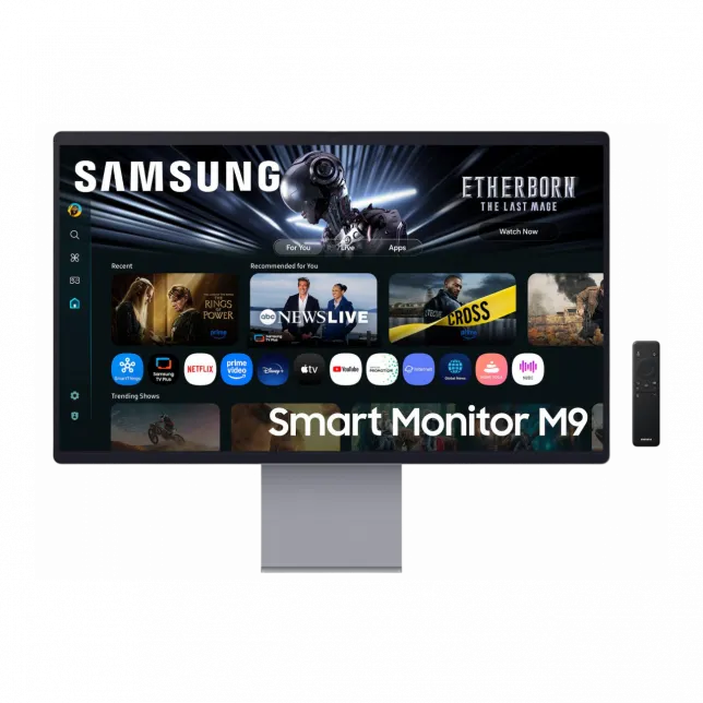 Монітор Samsung 32"S32FM902 HDMI, USB, Bluetooth, MM, OLED, 3840x2160, 165Hz, 0.03ms, HDR10+