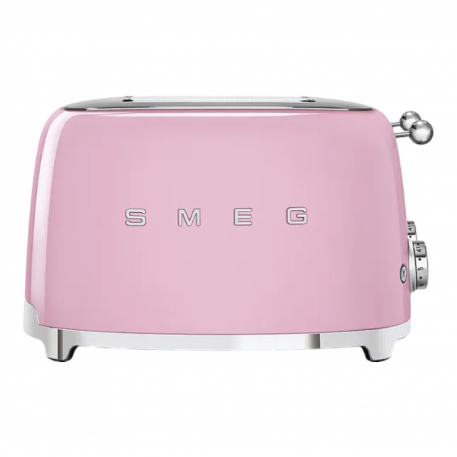 Тостер Smeg на 4 скибочки (Pink)