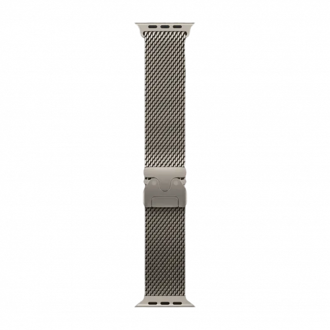 Apple Watch Ultra 2 49mm GPS + LTE Titanium Case with Natural Titanium Milanese Loop Medium