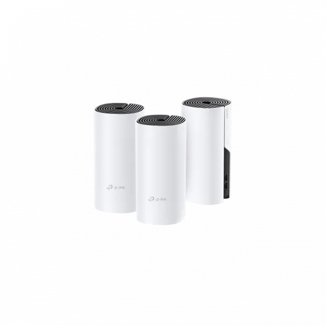 Система WiFi-Mesh TP-LINK Deco P9 AC1200, 2xGE LAN/WAN, 3мод, Powerline AV1000