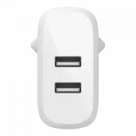 Зарядний пристрій Belkin 24W 2xUSB-A White