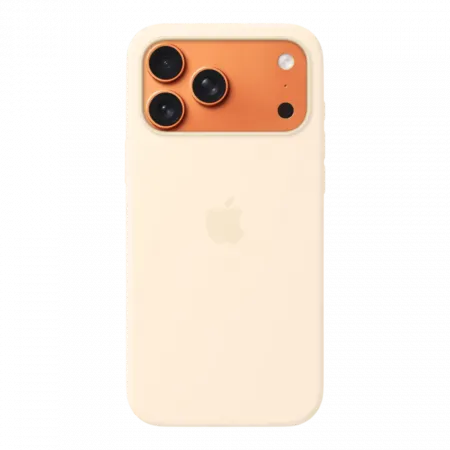 Чохол Apple Silicone Case with Magsafe для iPhone 17 Pro (Vanilla)