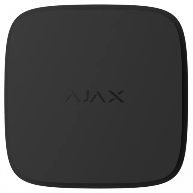 Датчик диму, температури та чадного газу Ajax, FireProtect 2 SB Heat Smoke CO Jeweler, незмінна батарея, бездротовий, чорний