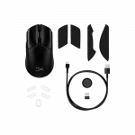 Миша HyperX Pulsefire Haste 2, RGB, USB-A/WL/BT, чорний