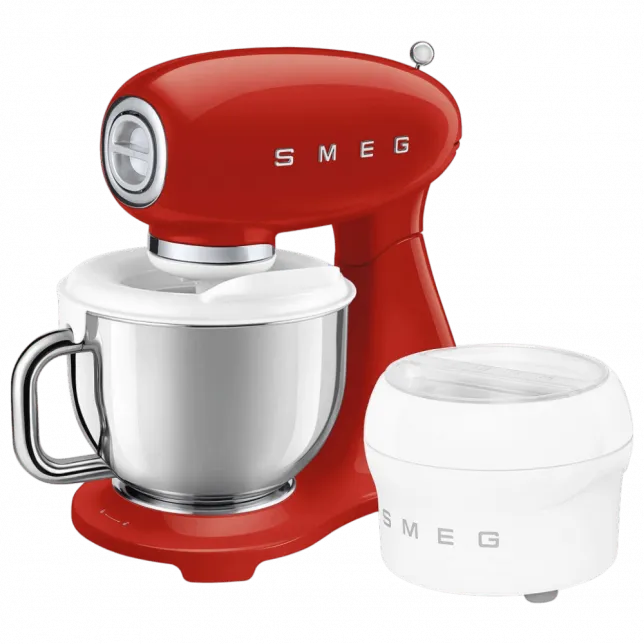 Планетарний міксер Smeg 1000 Вт (Red)