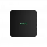 Мережевий відеореєстратор Ajax NVR DC black, 8 каналів, 12V, чорний