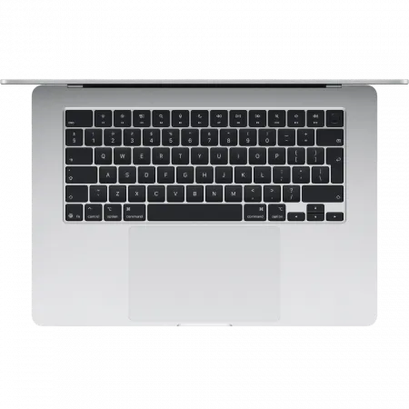 MacBook Air 15 Retina, Silver, 512GB, 10 CPU / 10 GPU, 16GB RAM with Apple M4 (2025) (MW1H3)