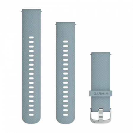 Ремінець Quick Release 20 мм, Light Blue сірий силіконовий