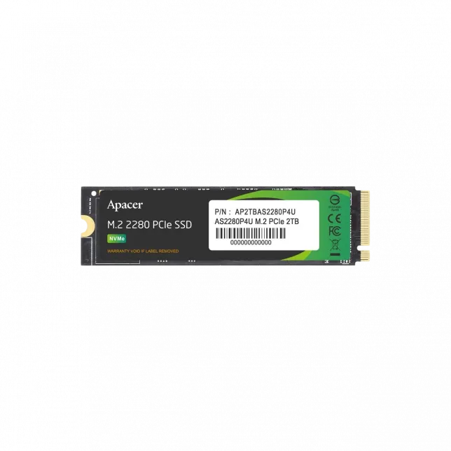 Накопичувач SSD Apacer M.2 2TB  PCIe 3.0 P4U