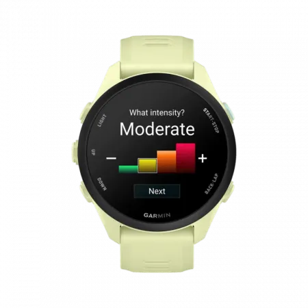 Смарт-годинник Garmin Forerunner 70 Citron з жовтим силіконовим ремінцем