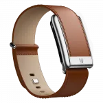 Ремінець Whoop LeatherLuxe Straight Band для Whoop 5.0 Chestnut/Cream with Titanium (L/XL)