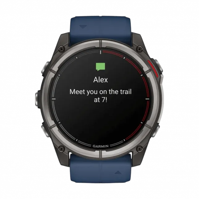 Смарт-годинник Garmin Quatix 8 51мм AMOLED Морський GPS смартгодинник з AMOLED екраном