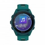 Смарт-годинник Garmin Forerunner 170 Music Teal Green зелений з Teal Green/Citron Band зеленим/жовтим силіконовим ремінцем