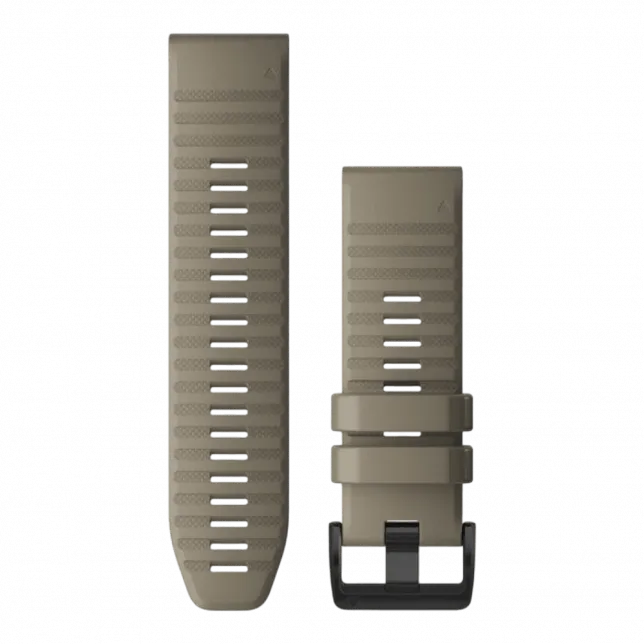 Ремінець QuickFit 26 мм, Dark Sandstone коричневий силіконовий