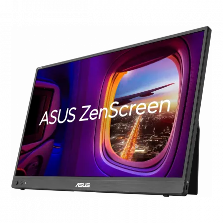 Монітор портативний Asus 16" ZenScreen MB16NCG mHDMI, 2xUSB-C, Audio, IPS, 2560x1600, 16:10, 155Hz, sRGB 100%, FreeSync, HDR10, Cover