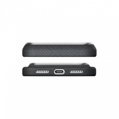 Чохол Pitaka Edge Ultra-Slim Argyle для iPhone 18 Pro Max/17 Pro Max Lava Black