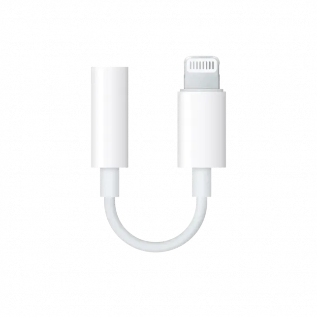 Перехідник Apple Lightning Mini-Jack 3.5 White
