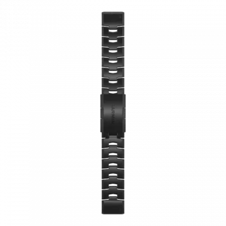 Ремінець QuickFit 22 мм, Vented титановий браслет з Carbon Grey DLC покриттям