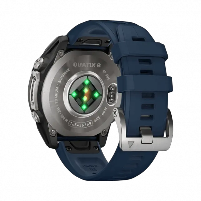 Смарт-годинник Garmin Quatix 8 47мм AMOLED Морський GPS смартгодинник з AMOLED екраном