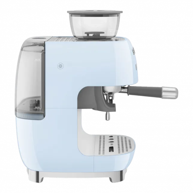 Кавомашина еспресо з кавомолкою Smeg (Blue)