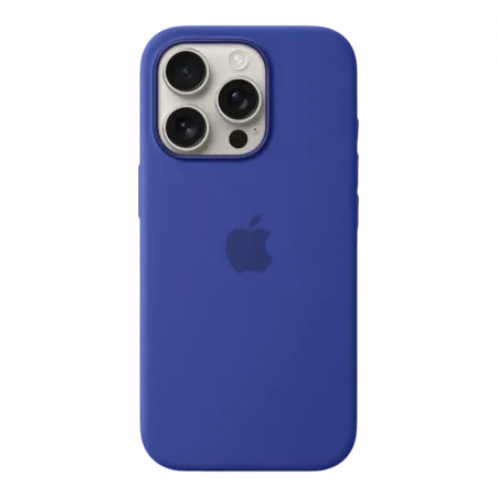 Чохол Apple Silicone Case with Magsafe для iPhone 16 Pro Max (Ultramarine)
