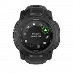 Смарт-годинник Garmin Instinct 3 50 мм, AMOLED, Tactical Edition Black чорний з чорним силіконовим ремінцем