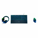 Клавіатура мембранна Razer Ornata V3 X 104key, USB-A, EN/UK, RGB, чорний
