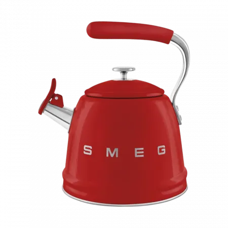 Чайник зі свистком Smeg (Red)