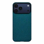 Чохол Pitaka Ultra-Slim Twill Blue/Grey для iPhone 17 Pro Max