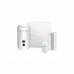 Комплект охоронної сигналізації Ajax HDR StarterKit Cam Plus, hub 2 plus, motioncam HDR, doorprotect, spacecontrol, jeweller, бездротовий, білий