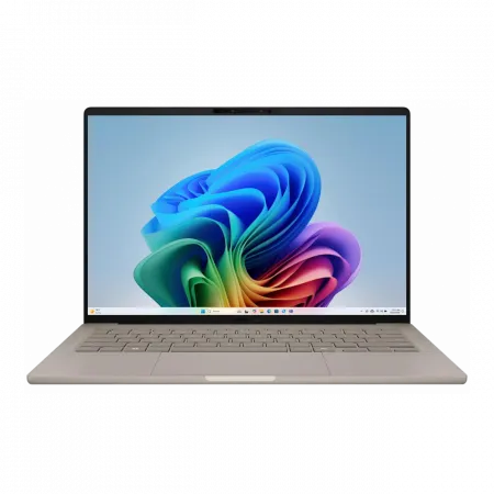 Ноутбук ASUS Zenbook A14 UX3407NA-QD023W 14" WUXGA OLED, Qualcomm X2 Elite Extreme, 32GB, F1TB, UMA, Win11, Бежевий
