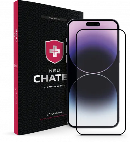 Захисне скло NEU Chatel Corning Gorilla Glass with Mesh для iPhone 14 Pro Max