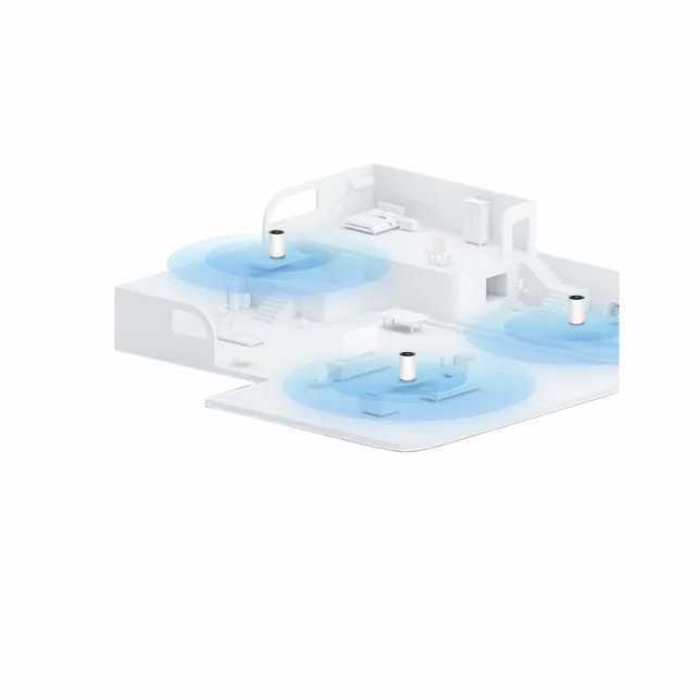 Система WiFi-Mesh TP-LINK Deco PX10 AX1500, 3xGE LAN/WAN, 3 мод, Powerline AV1000